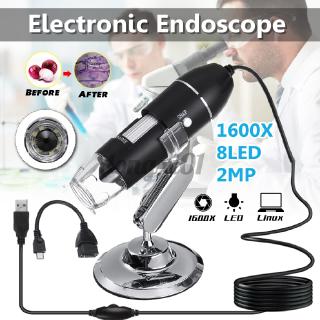 1600X 2MP Usb 1080P Zoom Microscópio Lupa Digital Hd Câmera De Vídeo Endoscópio