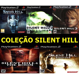 PS2 - COLEÇÃO SILENT HILL (DESBL. / DESTR.)