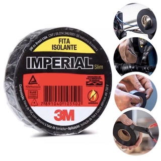 Fita Isolante Imperial 3M 5Mts / 10Mts / 20Mts