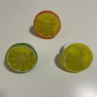 Porta guardanapo de limão verde, laranja e limão siciliano amarelo (4)