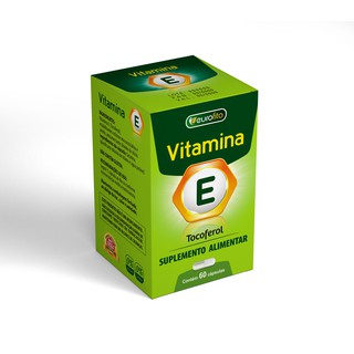 Vitamina E (Tocoferol) - 60 cápsulas - Eurofito