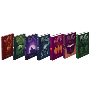 (NOVO) Box Harry Potter Premium, 7 Livros, Capa Dura, Brindes, Oferta, Presente (4)