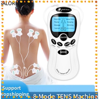 4-mode elétrica dezenas estimulador muscular ems acupuntura rosto corpo massageador terapia digital herald ferramenta de massagem electrostimulator