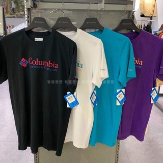 Columbia Camiseta Masculina De Secagem Rápida Respirável Com Gola Redonda E Manga Curta