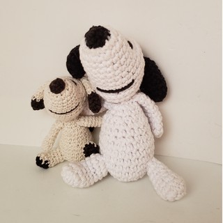 Amigurumi Snoopy e Baby Snoopy