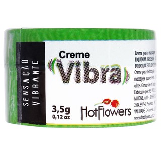 CREME EXCITANTE VIBRA UNISSEX 3,5G HOT FLOWERS