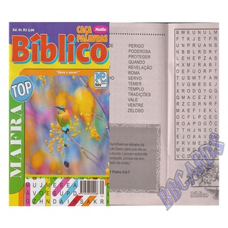 1 Revista Passatempo Caca Palavras, Palavra Cruzada, Criptograma, Numerix, Letrix, Biblico, Sudoku, Infantil (6)
