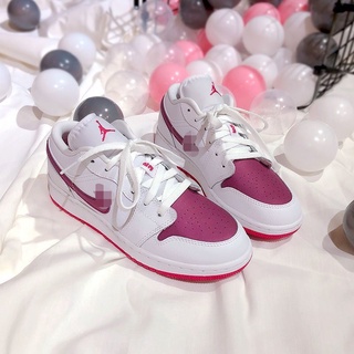 ✶ ○ Sapatos Femininos aj Brancos Roxo Rosa Cano Baixo