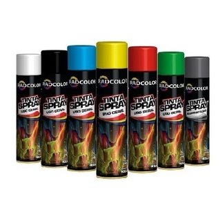 Tinta Spray de moto Radcolor 400 Ml - Uso Geral - Várias Cores