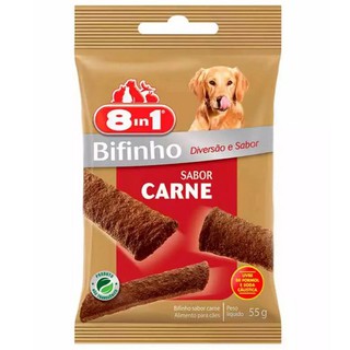 Bifinho Para Cães Sabor Carne 55g 8 in 1