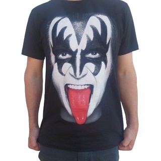 Camiseta Kiss Máscara de Gene Simmons - 100% Algodão (1)