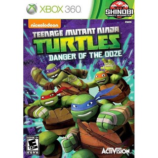 Teenage Mutant Ninja Turtles Danger Of The Ooze jogo xbox360 + fini