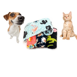 Manta Cobertor Estampada Soft Pet Cachorro / Gato 0,85 x 0,95 Estampado (1)