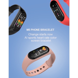 New M5 Smart Watch Bluetooth Watch Fitness Sport Tracker Call Smartwatch Play Music Bracelet For IPhone Android (9)