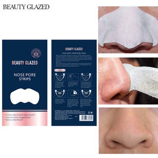Beauty Glazed 2pcs Patch / Nasal De Membrana E Bela, Limpeza Profunda，Cravo &Tapa-nariz de porco