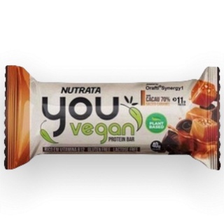 You Vegan Protein Bar (40g)-Cacau 70% e Salted Caramel