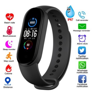 Relógio Pulseira Inteligente Smartband M5 Bluetooth Monitor Pressão Arterial Fitpro M5