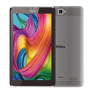 Tablet Philco 7" Android Pie 9.0, Processador QuadCore 16Gb Bivolt Cinza 3G
