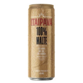 Cerveja Itaipava 100% Malte Lata 350ml Lançamento