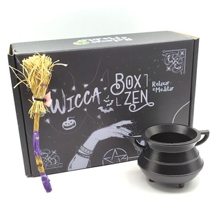 Box Zen - Kit de Produtos com Caixa Surpresa: Edição Wicca