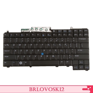 Brlovoski2 Teclado De Laptop Para Dell Latitude D630 D830 Precision Dr160 0dr160 Black Us