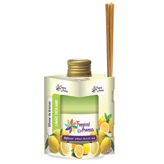 Difusor Ambientes Tropical Aromas 250ml Limão Siciliano Aromatizador
