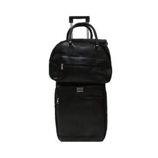 kit conjunto mala de rodinha a bordo + bagagem de mão com bolso Cores (1)