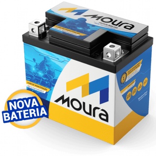 Bateria Moto Moura Gel Ma5d 5ah Original Honda Titan150/125 Fan Biz Cg Bros Xre 300 Bros150