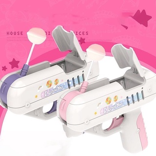 Criativo Lollipop Gun Candy Cute Sugar Sweet Toys para meninos e meninas (1)