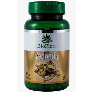 Zedoaria 100% Natural BioFlora 60 capsulas 500mg