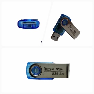 MINI LEITOR DE CARTAO DE MEMORIA SD MICROSD USB 2.0