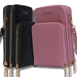 Bolsa feminina Porta Celular Carteira com 3 Divisórias Transversal Mini Bag Pronta Entrega
