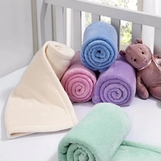 Manta Cobertor Soft Bebe Infantil Microfibra Antialérgico P/ Berço / Bebê