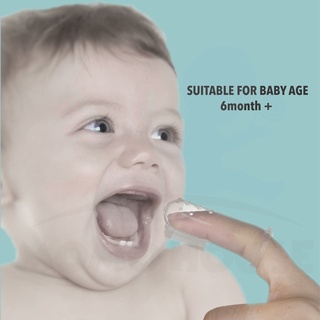 Escova De Dentes Para Bebê Cuidado Oral Berus Gigi Slicon Murah (4)