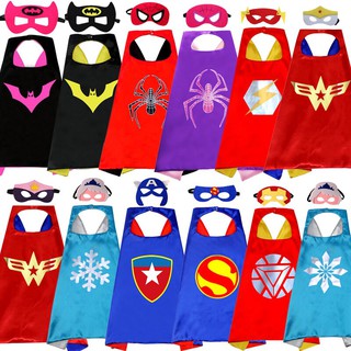Cosplay Super Herois Diversos Fantasia Pantera Negra Capa + Máscara!