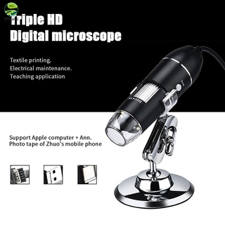【TTLIFE】Ajustável 1600X 2MP 1080P 8 LED Microscópio Digital Micro USB Ampliador Estéreo Eletrônico
