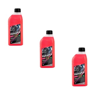Kit Aditivo Paraflu Concentrado Rosa 3 litros