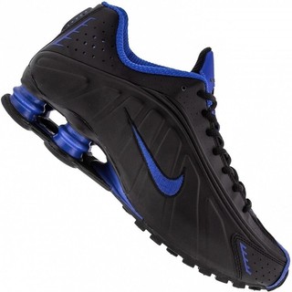 Tênis Nike Shox R4 Nz - Masculino - 4 Molas - Preto Branco Vermelho Prata Azul Bebe Cinza Vermelho - Barato - Envio Rápido (6)