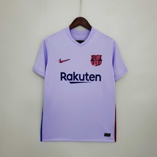 Spot Quente-✨ Material Liga Cauda Ndia Qualidade 21/22 Camisa Barcelona Off Jersey