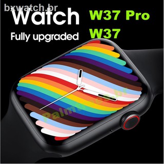 Watch 7 W37 Pro Smartwatch E relógio inteligente W46 44mm À Prova D 'Água Ip68 Com Temperatura Do Corpo De 1,75 Polega
