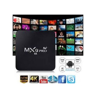 tv box mxq pro 4k 5g caixa de tv android 11.1 8gb ram 128gb rom transforma tv smart