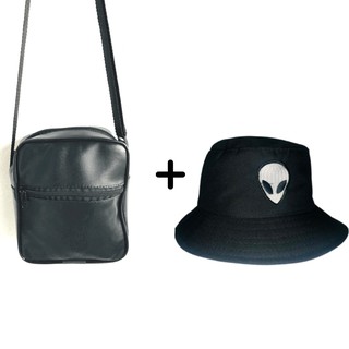 Chapeu Bone Bucket Hat Alien Modelo Unissex MAIS Shoulder Bag Bolsa