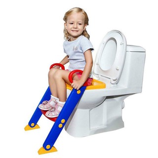 Troninho Desfralde Assento Infantil Redutor para Vaso Sanitário Com Escadinha Unissex (1)