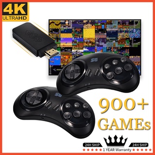 Sapo 16-bit Video Game Console 4K Game Stick Dados Para Sega Genesis / Mega Drive HDMI 900 + Jogos De TV