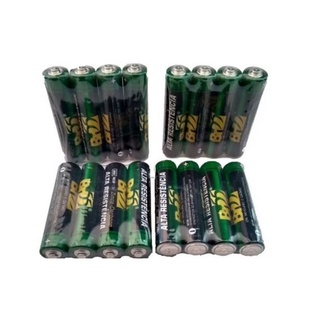 Kit 4 pilhas palito bateria AAA Pequena alta resistência (4)