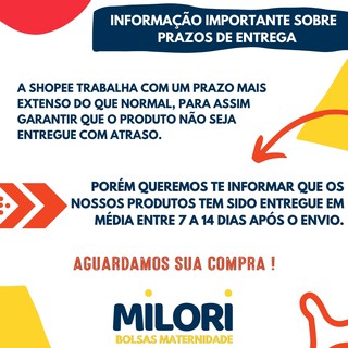 Kit Bolsas de Maternidade para Menina/Menino Premium Luxo Listradas - Mega Promoção Últimos Dias (6)