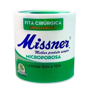 Kit C/ 6 Und Fita Micropore Branco 5,0 cm X 10 m - Missner (1)