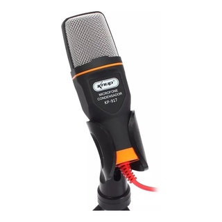 Microfone Condensador com Tripé e Cabo P2 Knup KP-917 (9)