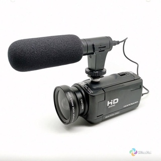 Câmera digital de 16 milhões de pixels filmar câmera digital microfone lente grande angular