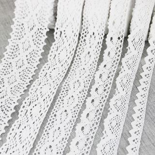 (5 M / Roll) Bud Tecido De Seda De Algodão Branco Bordado Aparar Diy Material De Costura Artesanal Artesanato